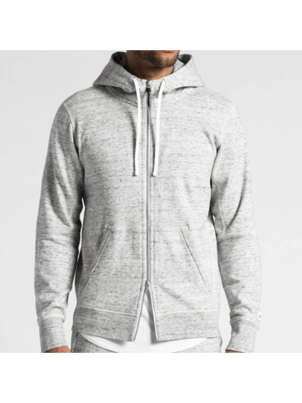 Adidas reigning champ zipped hooded jacket size small